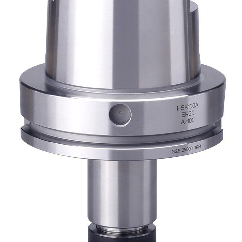 HSK63A-ER筒夹刀柄 80A 100A ER25 32 数控中心弹簧筒夹刀柄