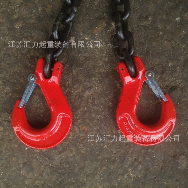 厂家直销 80级起重链条10t2m链条索具 2角链条索具 组合链条索具