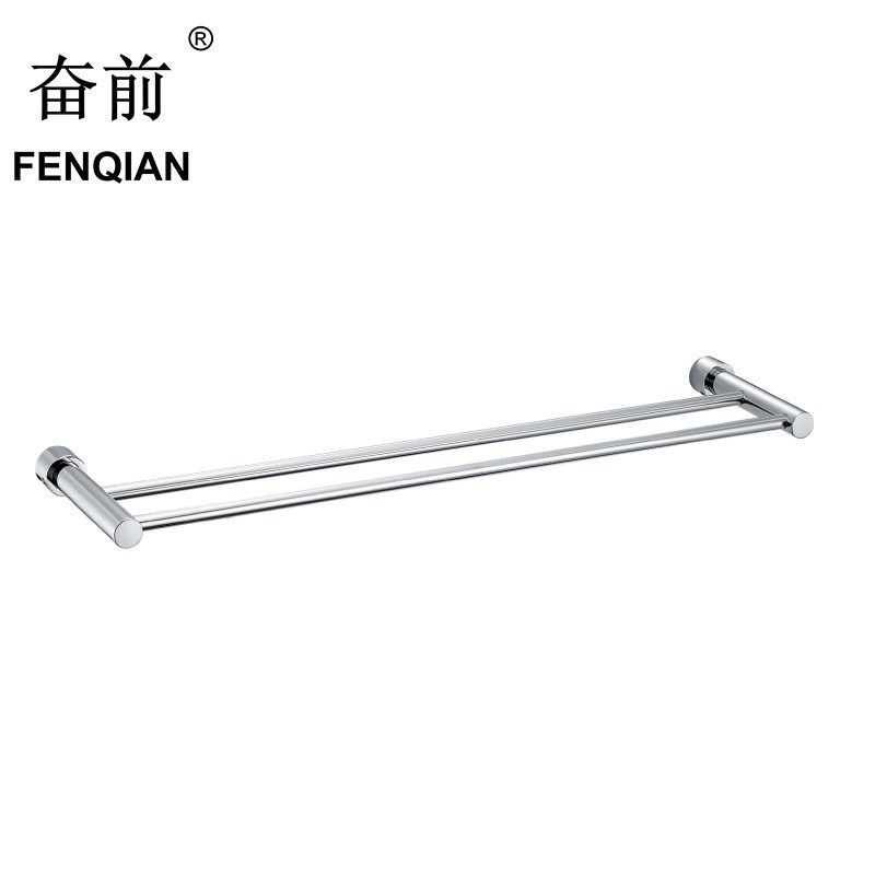 毛巾架304不锈钢 浴巾架单双杆多杆 挂壁式浴室挂件 A2002热卖