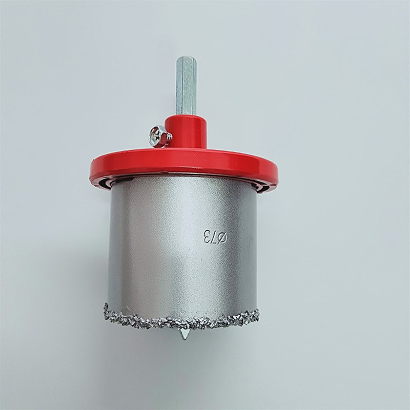 8件套塑盒装碳化钨硬质合金碎粒孔锯YG8瓷砖开孔器套装扩孔器钻头