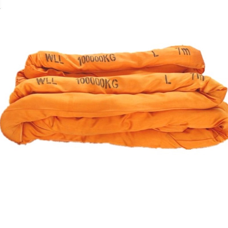 SW305柔性厂家直销  起重吊带 合成纤维吊装带双头机械