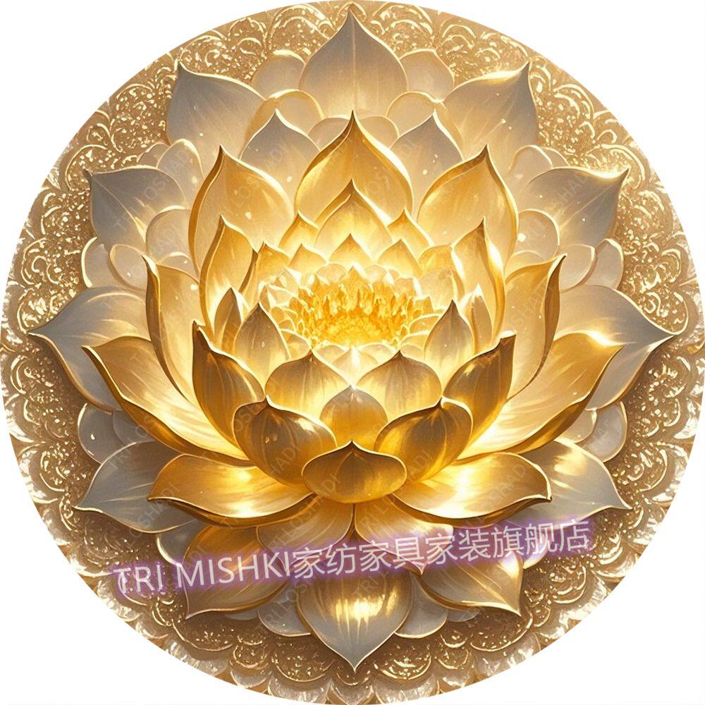 招财纳福金莲贴纸壁画客厅玄关墙上自粘贴画吉祥平安装饰门窗贴花