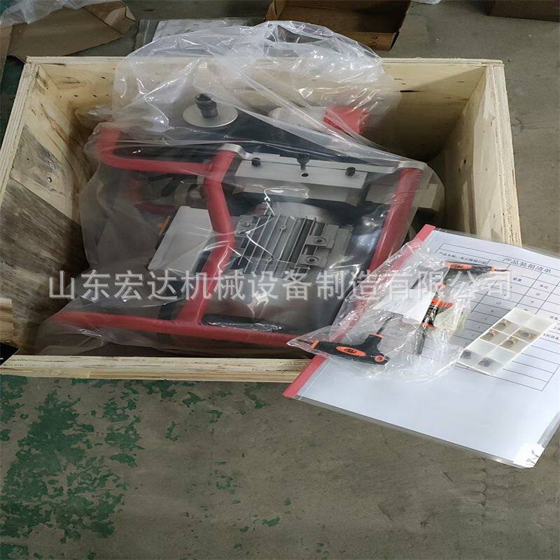 电动内涨式管道坡口机 不锈钢管铣边机 磨边机 ND-426范围273-426