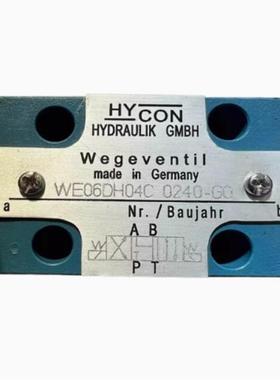 德国HYCON电磁阀WE06DH04C-0240-GO/G0 液压阀HYDRAULIK GMBH正品