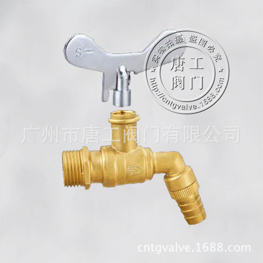 厂家直供带钥匙三节水咀 黄铜钥匙水咀 安全钥匙黄铜三节水龙头