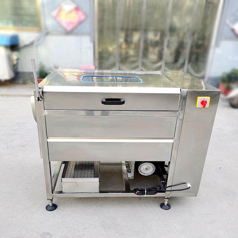 毛刷果蔬清洗去皮机 不锈钢土豆去皮机 新型毛辊脱皮机一机多用,清洗/食品/商业设备,果蔬加工设备,淘宝优惠券,粉丝福利购,淘宝优惠卷