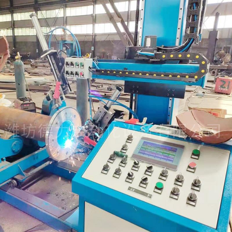 风管直缝焊管法兰自动焊管道焊接设备数控环缝自动焊氩弧焊二保焊