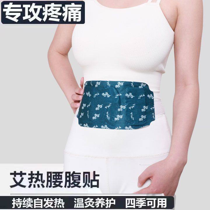 艾草贴暖腰贴暖贴持久发热艾草贴去湿气艾草贴自发热腰部暖宫腰带