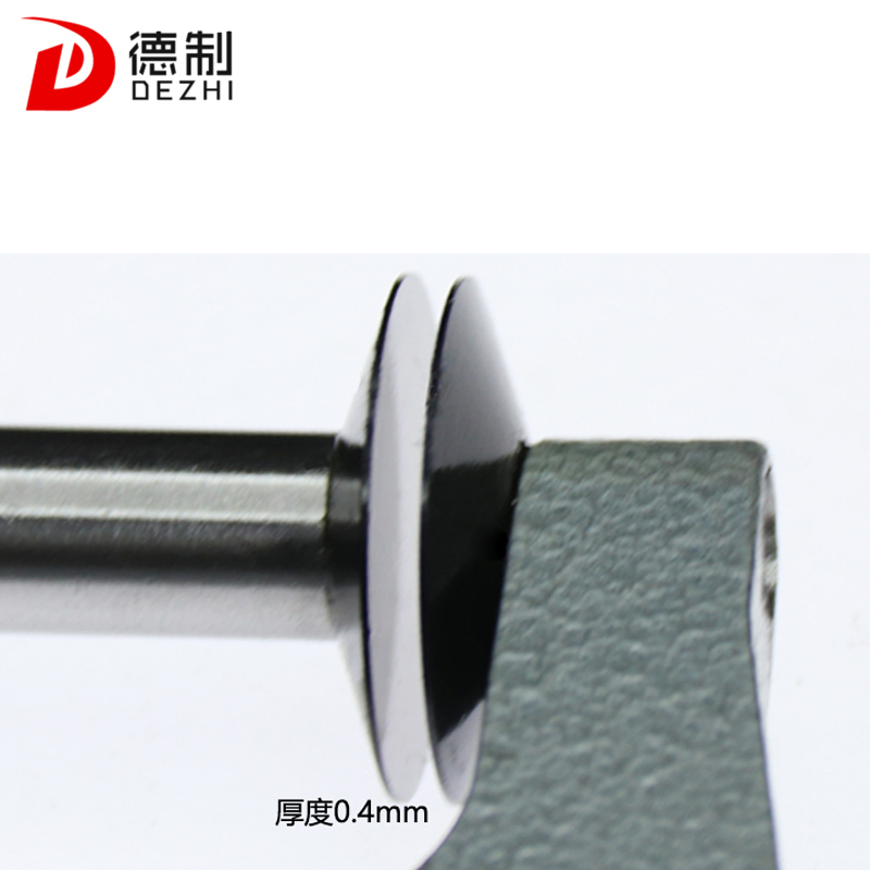 德制公法线千分尺0-25高精度外径工具量具配件固定座小模数测量
