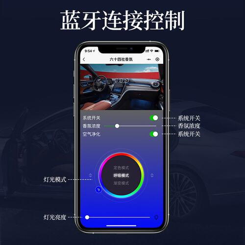 奔驰香氛负离子系统e300lc260l车载香水GLE/GLC/GLS汽车香薰内饰