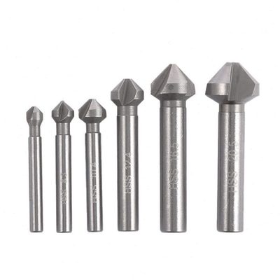 白色9角钻/沉器木孔钻刀具铣刀器度鍃三/孔木工钻/倒倒角刀0刃