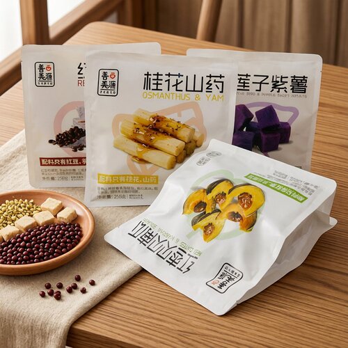 善美源桂花山药258g红豆芋头紫薯莲子红枣贝贝南瓜杂粮即食粗粮