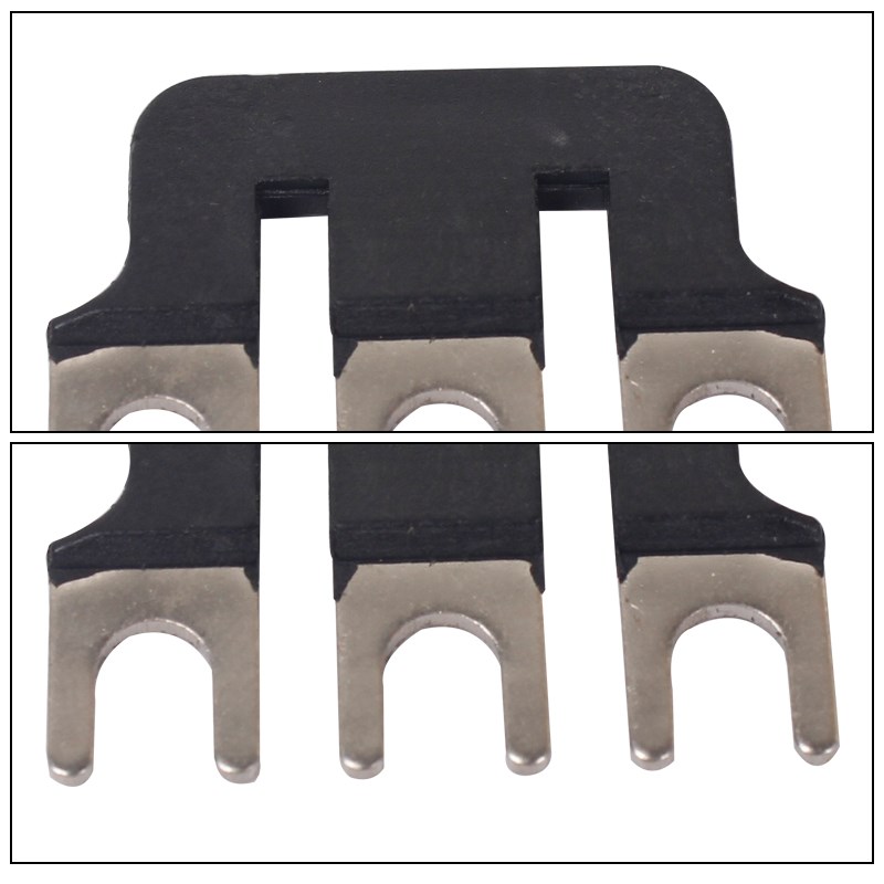 接触器短接片型号3P短接片1D06 3P汇流排EAIS短接件