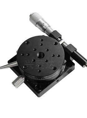 R轴微调位移台RPG38RTRM60回转分度盘CGZR/ELF01角度手动旋转滑台