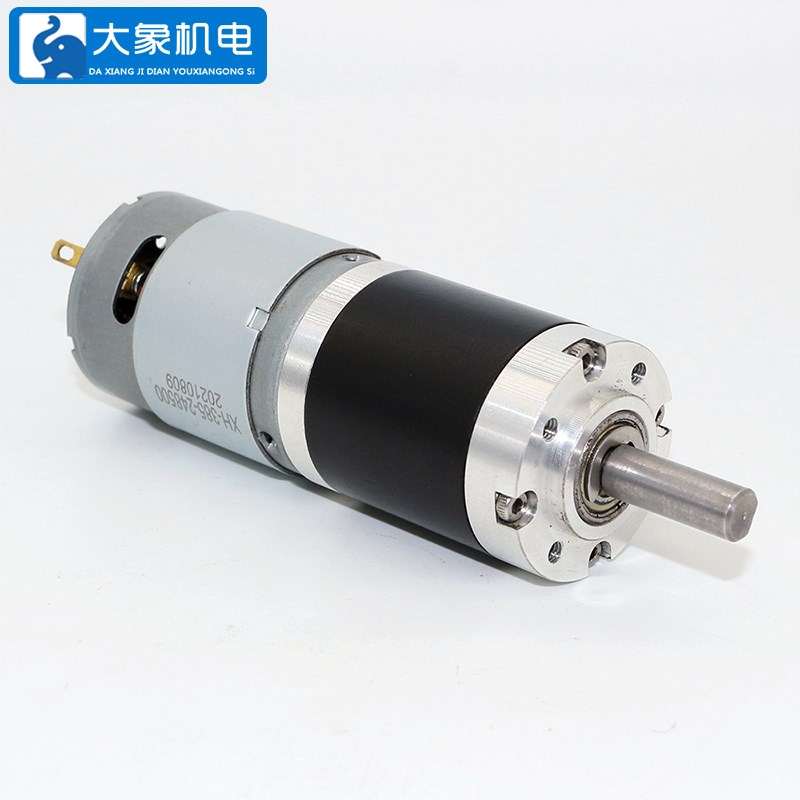28MM 385行星齿轮箱微型直流减速马达调速低噪音小型24v电机配件