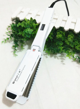 千艺1044液晶显示6齿深粗玉米蓬松夹板负离子护发3C大齿波浪