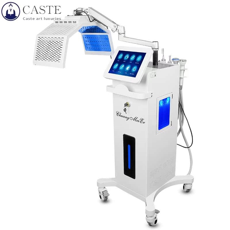 大气泡皮肤管理仪清洁导入多功能PDT立式大排灯综合嫩肤光疗仪器