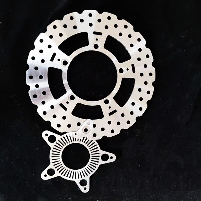 摩托车电动车刹车碟刹车盘浮动盘碟盘设计定做外260内100黄龙追六