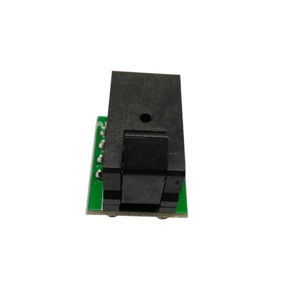DFN8 烧录座 8-pad WSON 86mm 翻盖探针测试座 1.27间距 QFN8