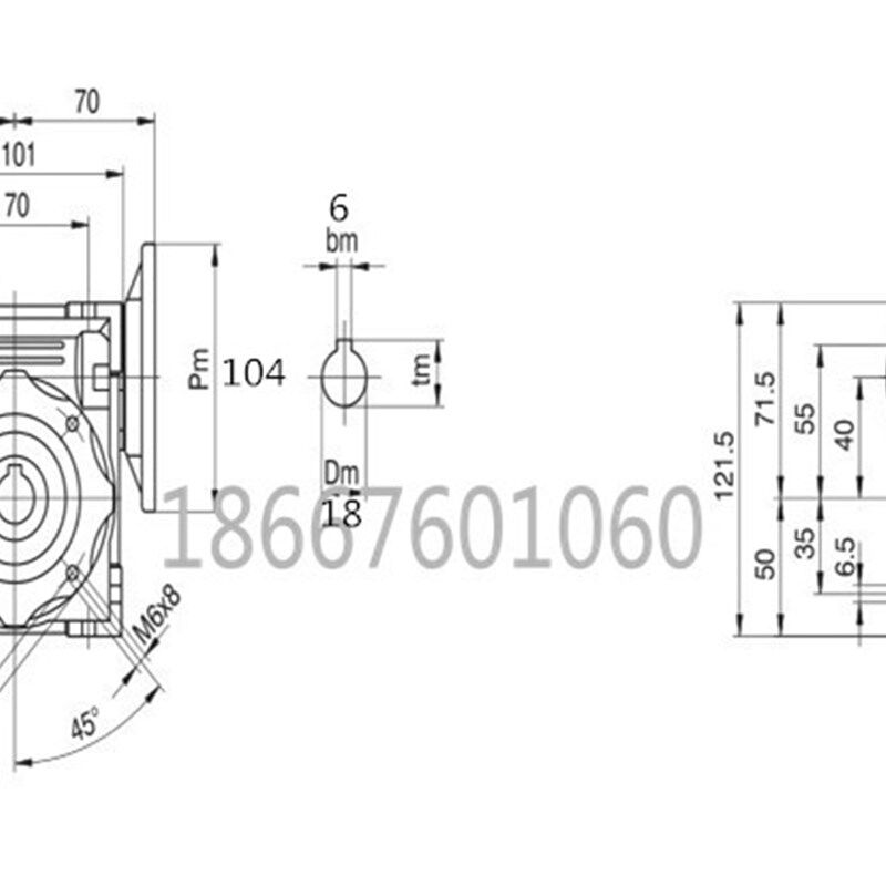 直流有刷电机涡轮蜗杆减速机马达160W350W500W DC12V24V200V220V