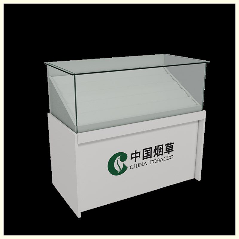 超市收银一体香烟柜台烟草展示柜子便利店烟架小卖部钢化玻璃烟柜