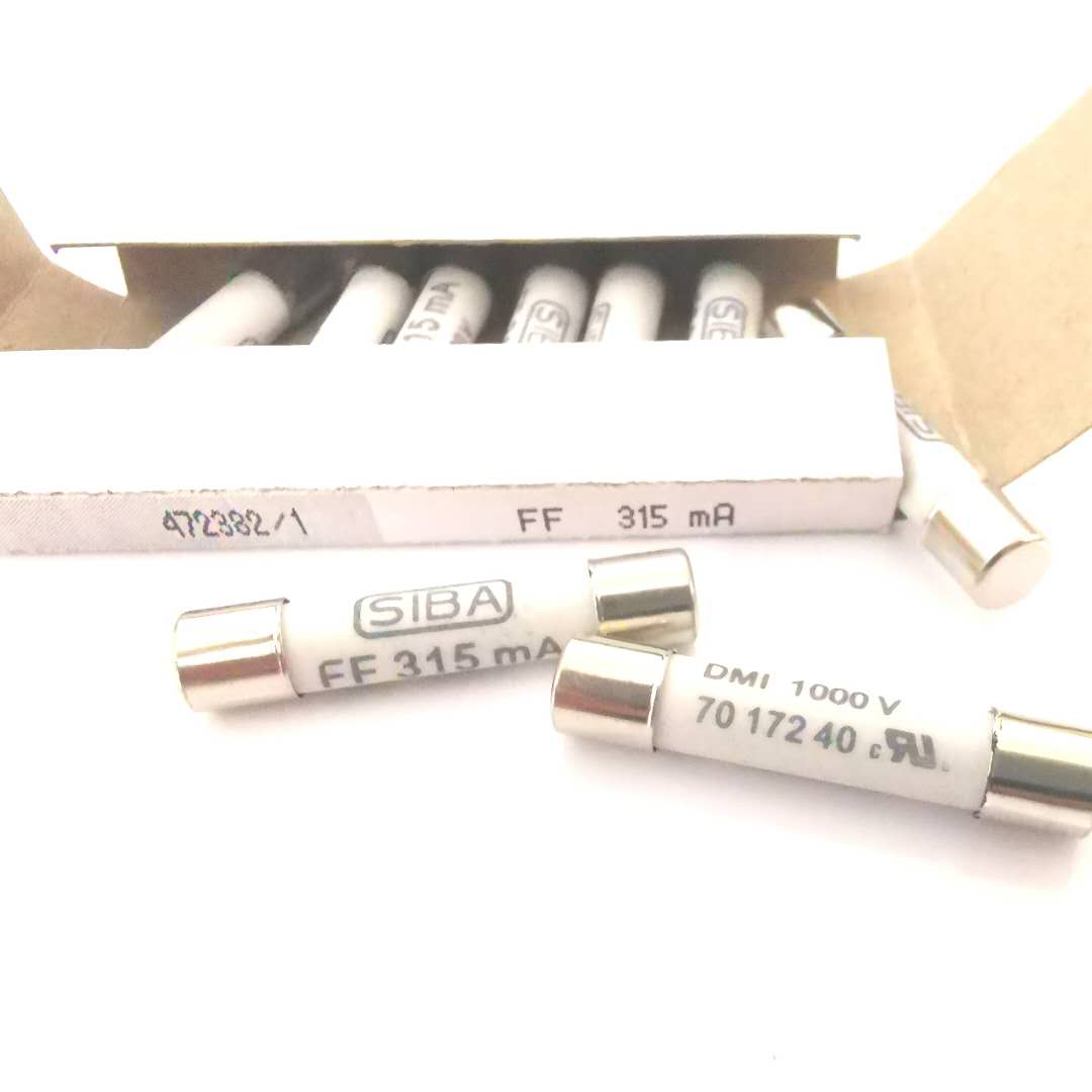 德国西霸快熔6*32万用表保险丝管SIBA FF315mA 1000V 7017240 1KV