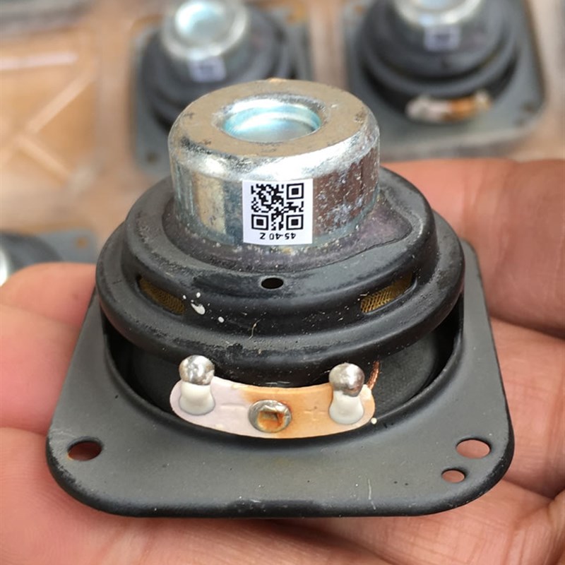 音质好智能音箱用1.75寸全频喇叭4欧5瓦 库存品 外观有锈迹