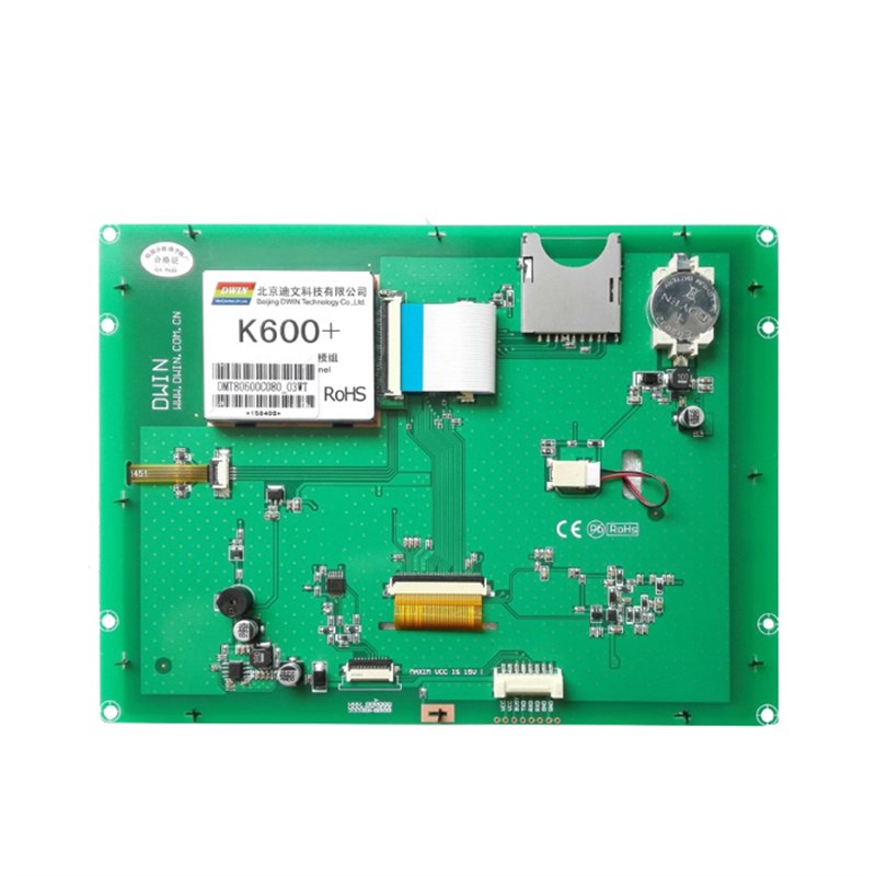 8英寸迪文DGUS串口屏DMT80600C080_03W触摸屏 液晶屏 工控屏