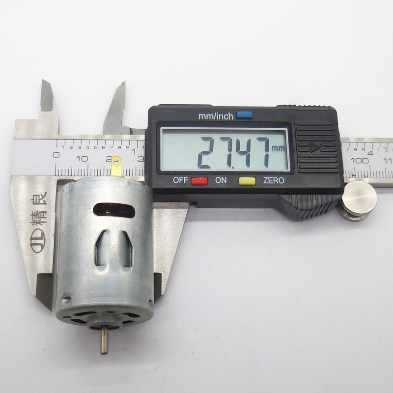 RS385马达 微型直流电机 微电机 12V-24V 吹风筒常用电机 电吹风