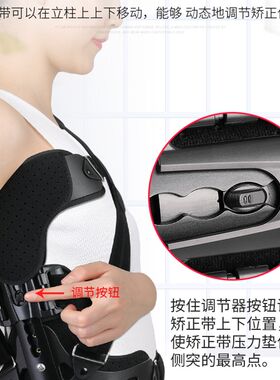 Ober脊椎侧弯矫正器矫形器脊椎柱侧突术后固定侧弯支具牵引器护具