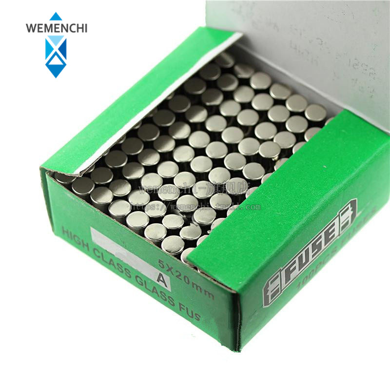 5X20mm玻璃管保险丝 保险管0.5A 1A 2A 3A 4A 5A 6A 10A 15A 20A