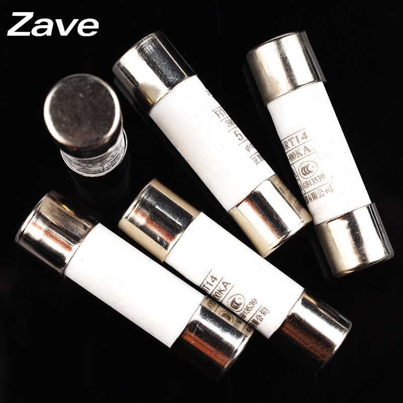 R015熔断器RO15/RT18 1A2A5A10A16A20A25A32A陶瓷保险丝管10*38mm