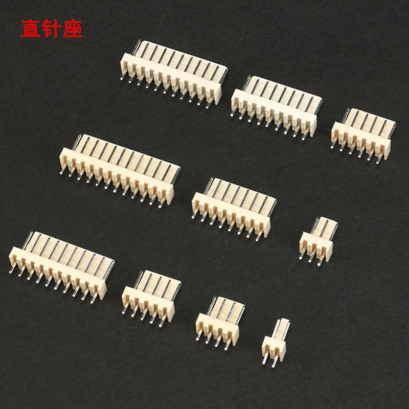 KF2510-2P/3/4/5/6/7/8/9/10/11P针座连接器直针座弯针座间距2.54