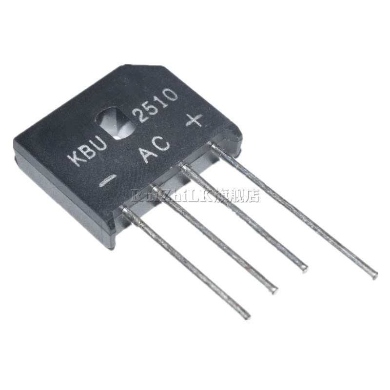 整流桥堆KBU606/608/610/808/810/1010/1510/2510/3510整流器扁桥