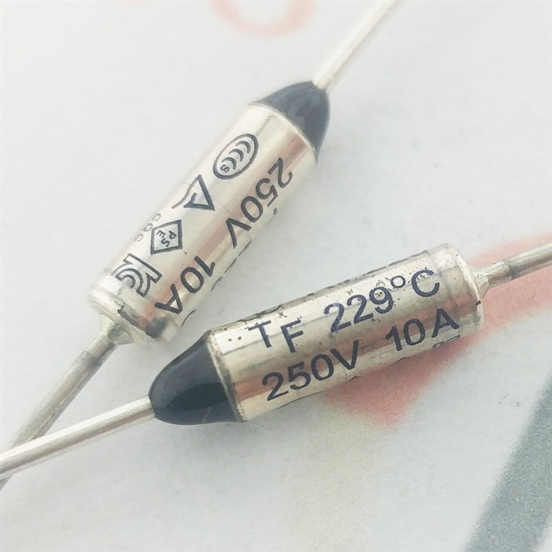 Sanyuan温度保险丝(1件5只)三元RY热熔断丝TF98-172-240度250V10A