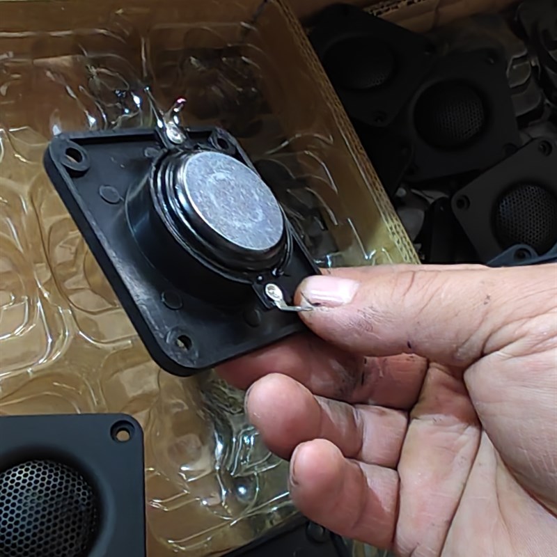 高端3寸钕磁丝膜25芯50瓦高音喇叭家用落地书架桌面音箱民用高音