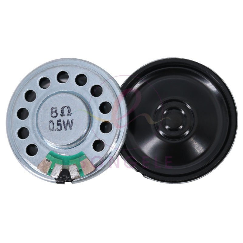 20/23/27/28/29/30/32/36/40/45/50/57mm8欧32r 0.5 1 2W铁壳喇叭