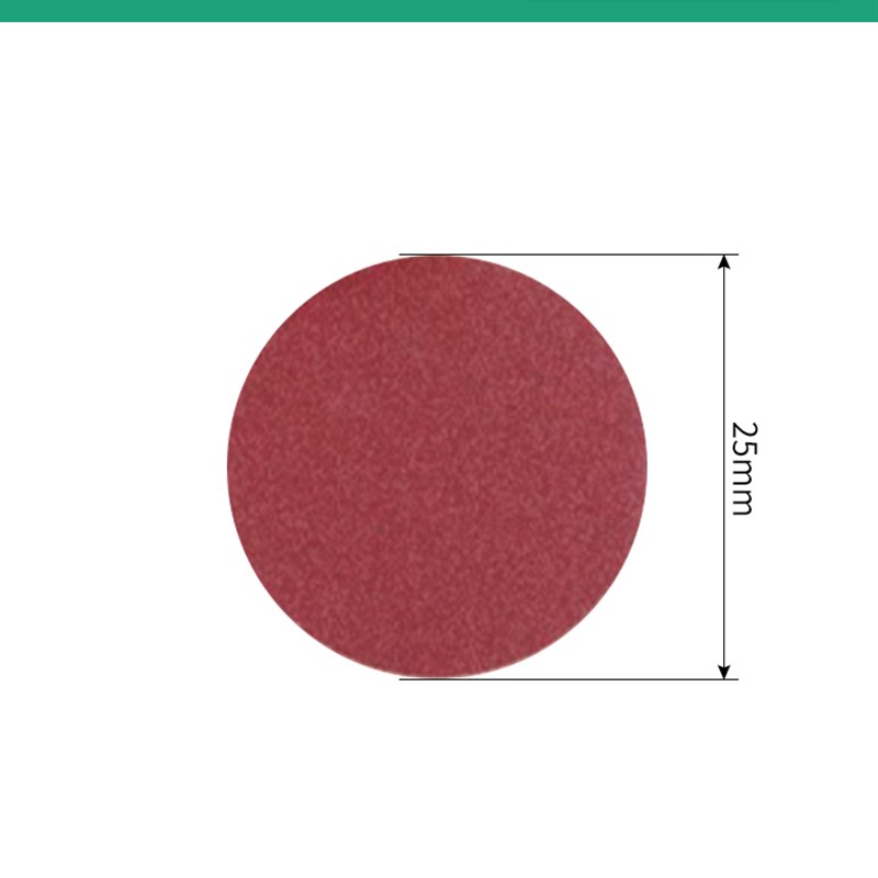 保联1寸植绒砂纸木工金s属打磨机抛光片神器角磨机圆盘沙纸打磨片