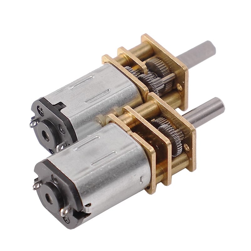 GA12-N20直流减速电机3V6V12V微型小马达大扭矩低速齿轮智能小车