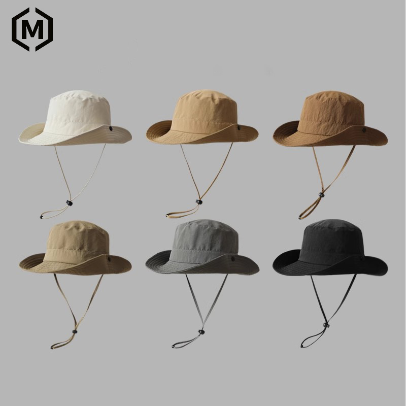 德国工艺春夏纯色速干户外渔夫帽