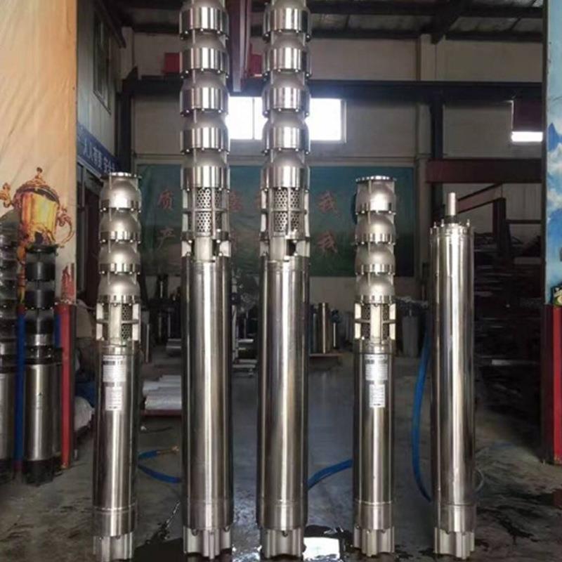 380V三相QJ深井潜水泵高扬程农用抽水设备增压泵节能节能高效