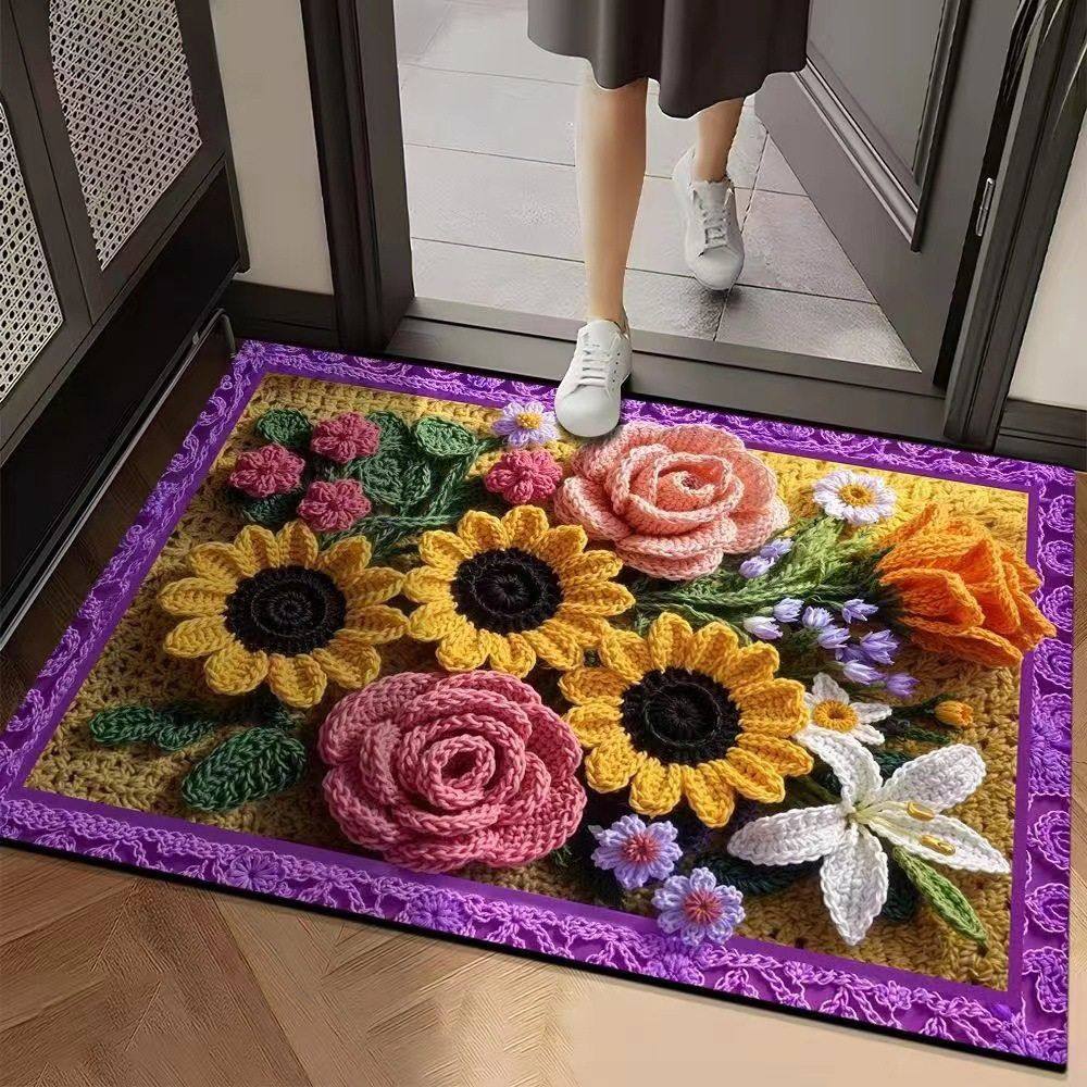 跨境3D立体耐脏脚垫硅藻泥吸水防滑门垫卫生间浴室立体入户地垫,居家布艺,家用脚垫,淘宝优惠券,粉丝福利购,淘宝优惠卷