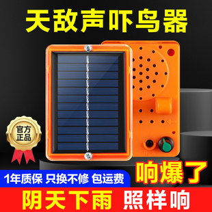 驱鸟神器2025年新款 太阳能声音果园农田地蟹塘防鸟赶鸟吓鸟器防水