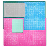 a3切割垫板a4手工书写考试学生美工作绘画垫双面刻度PVC手账裁纸桌垫刻刀a2防割雕刻板绿色模型A6A5A4A3