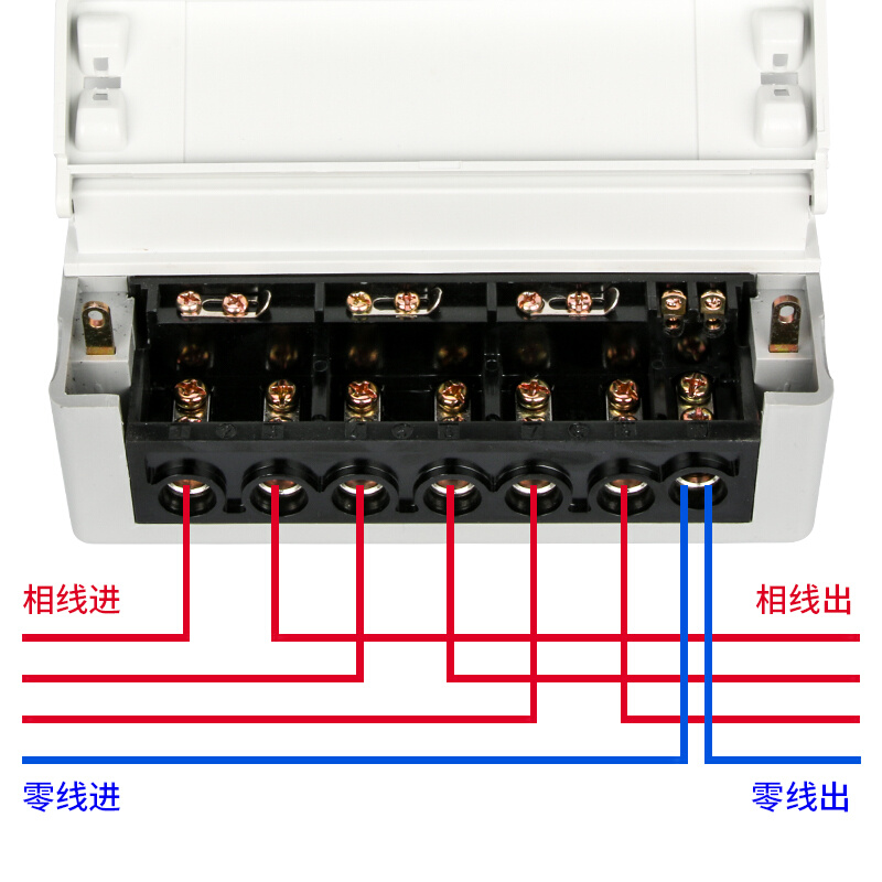 三相电表DTS606三相四线380V电度表104015602080安30100A