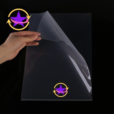 L型a4 File folders A3 bag  FC folder Single Sheet 加厚文件夹