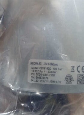 英福康CDG100D薄膜规100torr英福康CDG100D