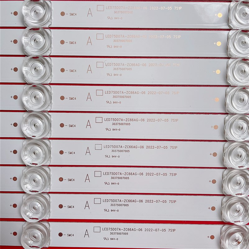 适用LU75C61 h75V81 LU75C71 LU75D31灯条LED75D07A/B-ZC66AG-06