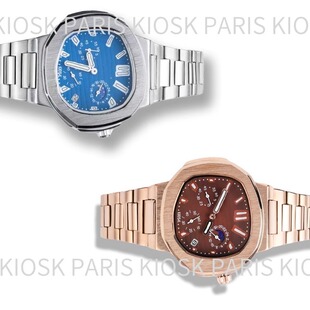 kiosk现货异形礼物手表noidentity大能陈震同款自动机械涂鸦表