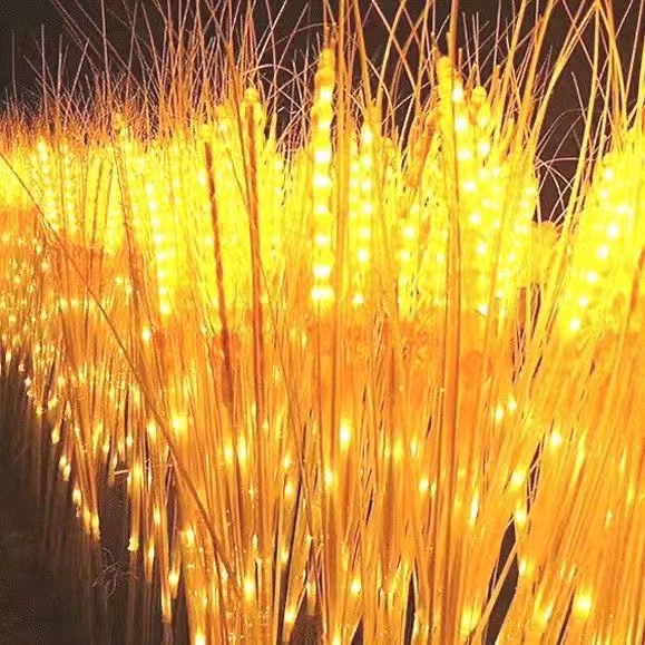 led麦穗灯仿真地插草坪灯装饰灯公园商场氛围灯户外防水工程亮化